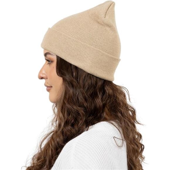 12 Pack Winter Beanie Hats for Men Women, Warm Cozy Knitted Cuffed Skull Cap - Picture 7 of 8